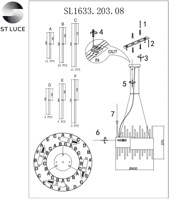 SL1633.203.08 ST Luce