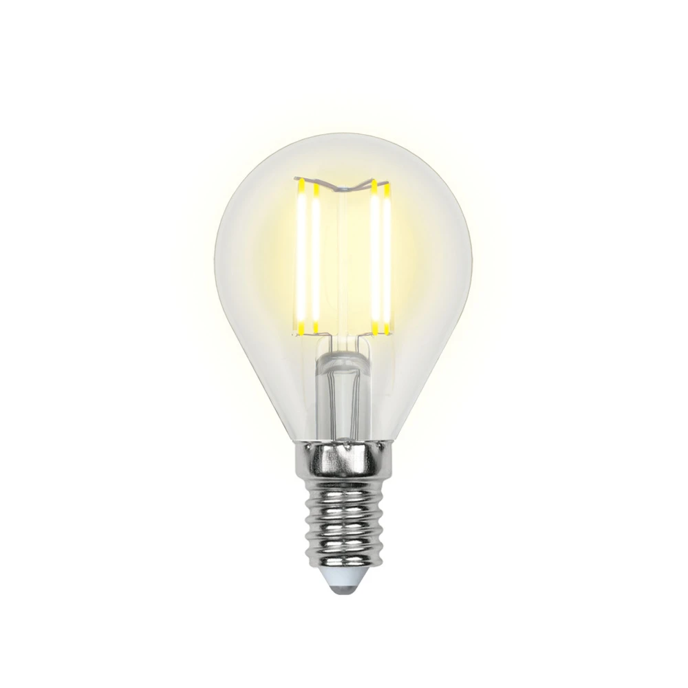 LED-G45-6W/WW/E14/CL GLA01TR картон Uniel