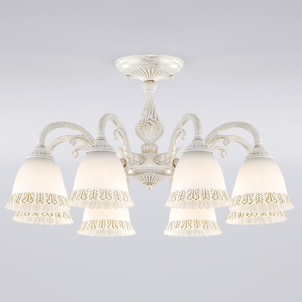 60107/8 белый с золотом_