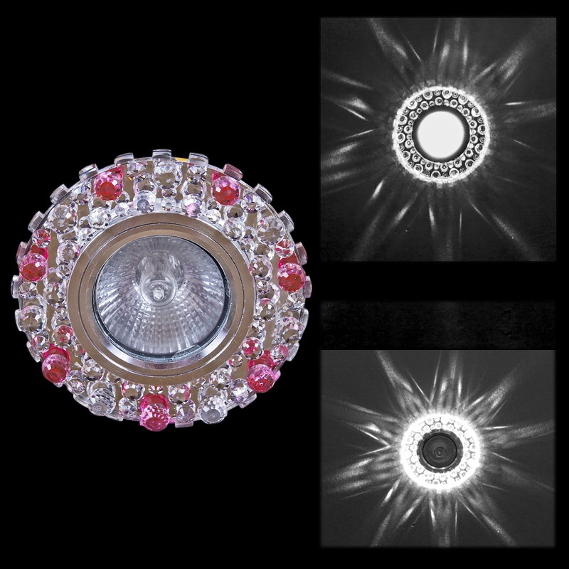 Точечный светильник  00755-9.0-001CN MR16+LED3W CL+PK Reluce