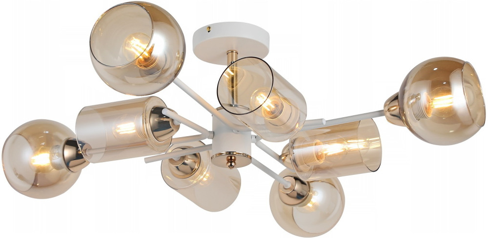 Потолочная люстра  IL8243-8COU-79 WH GD ILLUMICO