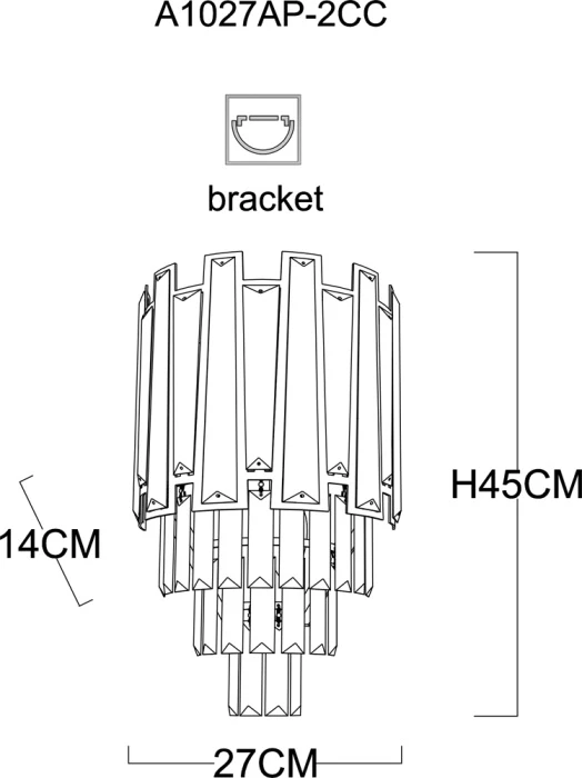 A1027AP-2CC Arte Lamp