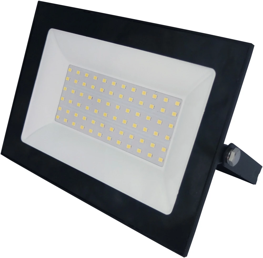 ULF-F21-70W/3000K IP65 200-250В BLACK Uniel