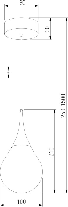 50256/1 LED дымчатый