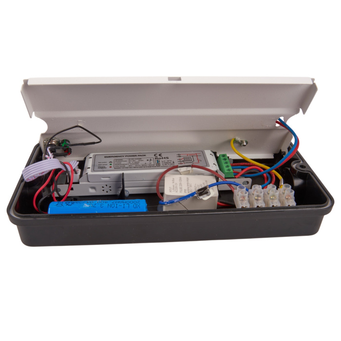 ULW-K25B 6W/4000K/EMG IP65 BLACK_