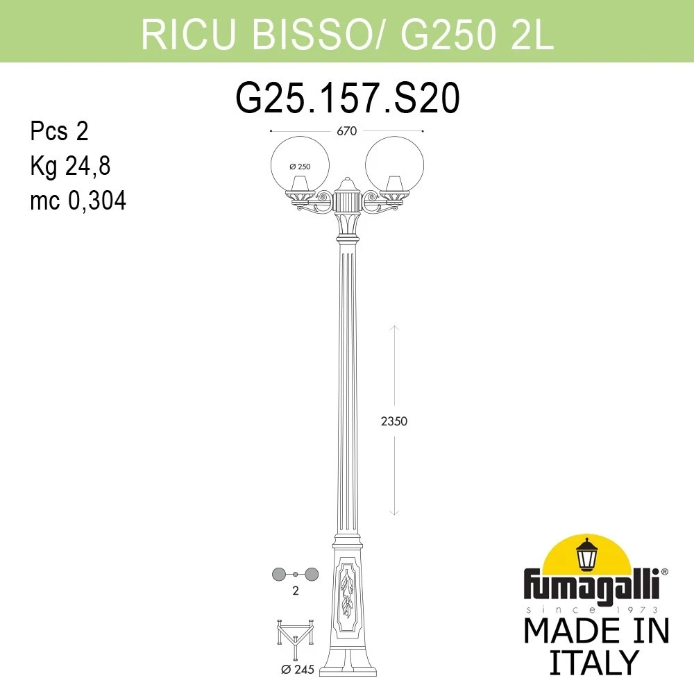G25.157.S20.AYE27 Fumagalli
