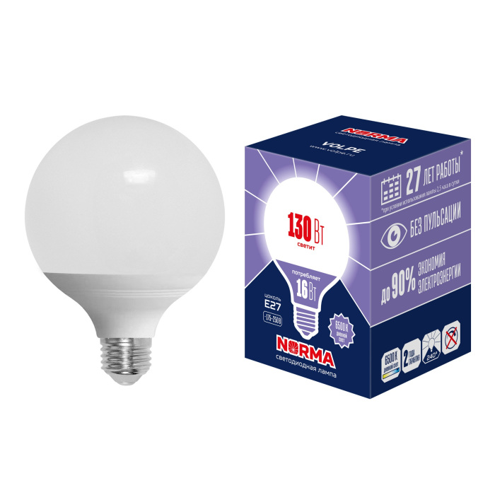 LED-G95-16W/6500K/E27/FR/NR_