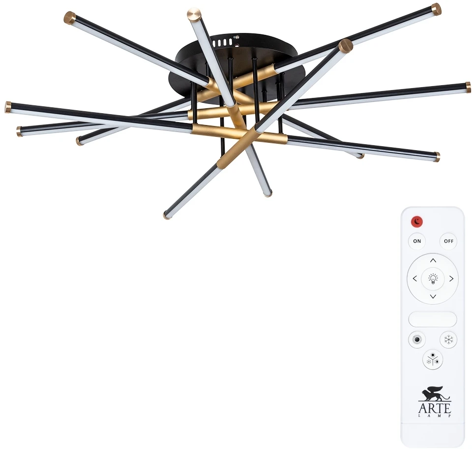 A2199PL-6BK Arte Lamp