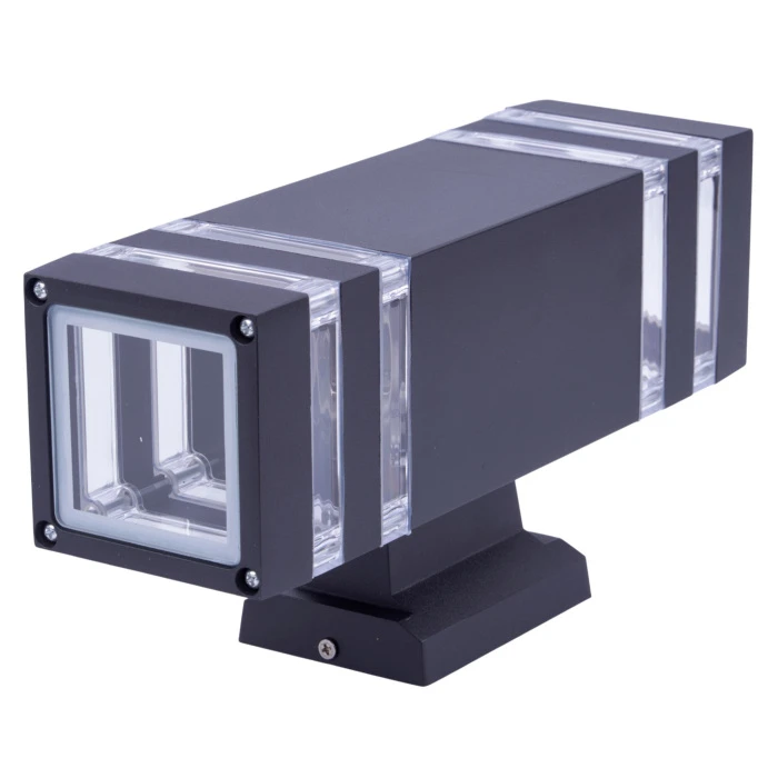 UUL-S24A 2x60W/E27 IP65 BLACK Uniel