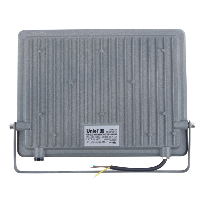 ULF-F52D-200W/6500K IP65 200-240V GREY Uniel