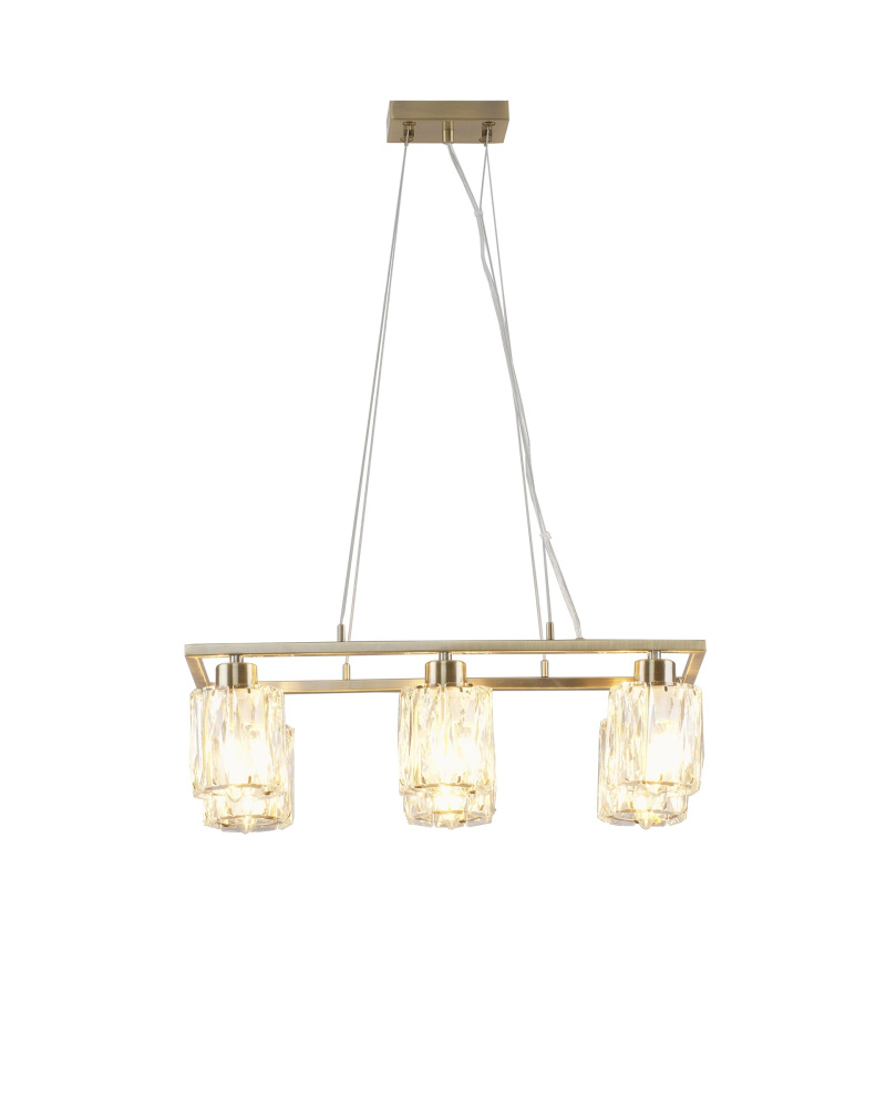 Подвесная люстра Prismique V11686-6P Moderli