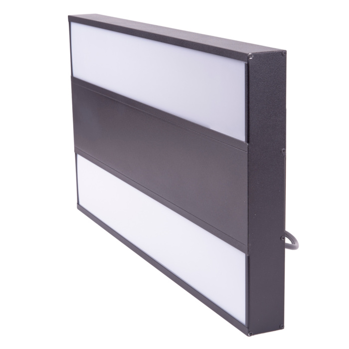 ULO-K16B 2x16W/4000K/L50 5W/3000K IP44 BLACK Uniel