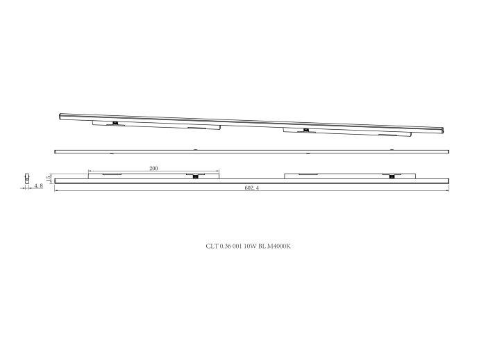 CLT 0.36 001 10W BL M4000K Crystal Lux