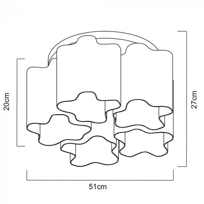 A3479PL-5CC Arte Lamp