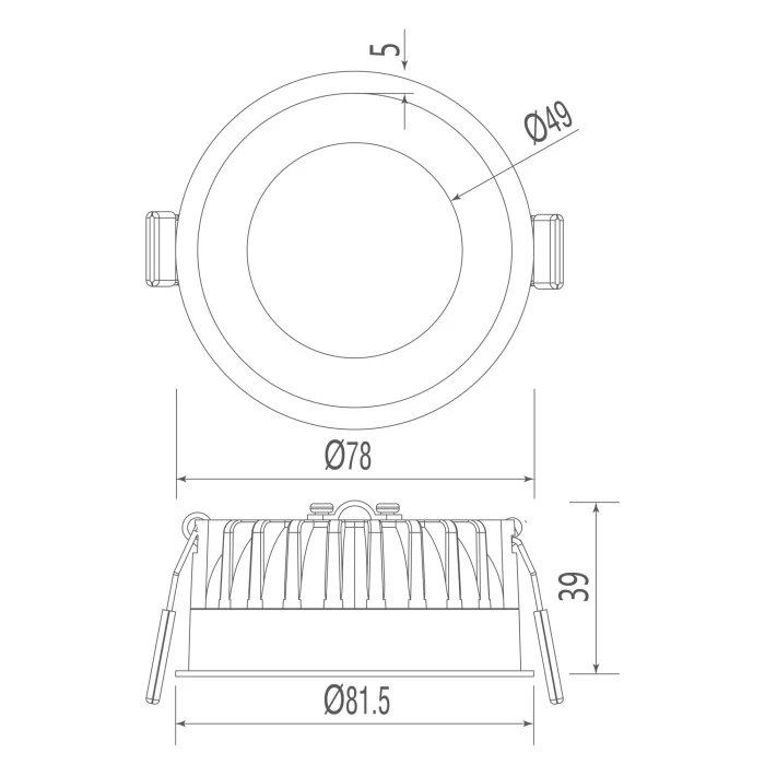 DL20761R10W1Br Donolux