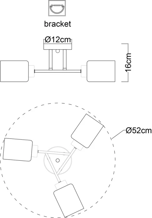 A1547PL-3BK Arte Lamp