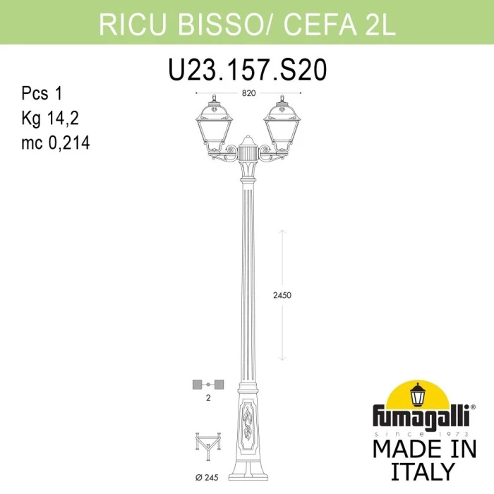 U23.157.S20.AXE27 Fumagalli