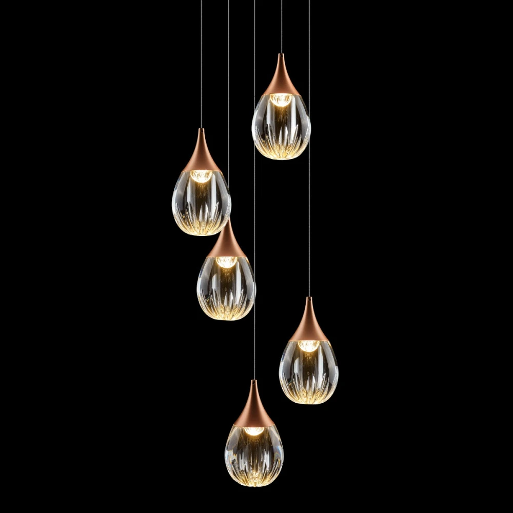 MD24001004-5A copper/clear Delight Collection