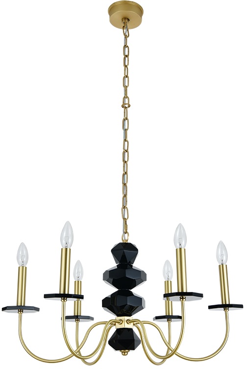 Подвесная люстра 3870 3876/С brass Newport