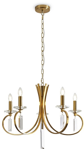 Подвесная люстра Harvest FR2040PL-05BS Freya