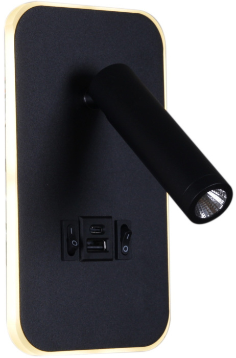 86204-9.2-001KT LED12W+USB BK_