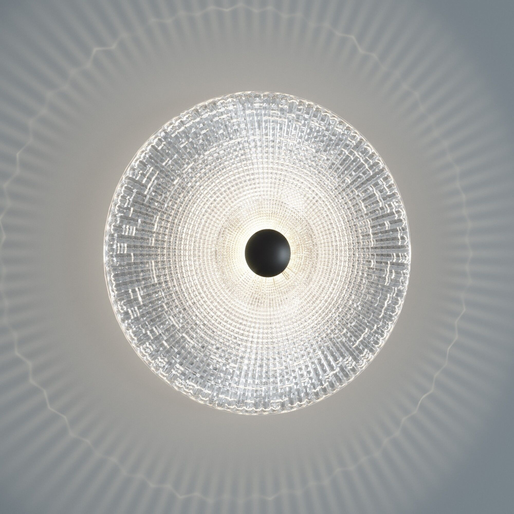 Настенный светильник Titania 40033/1 LED черный Eurosvet