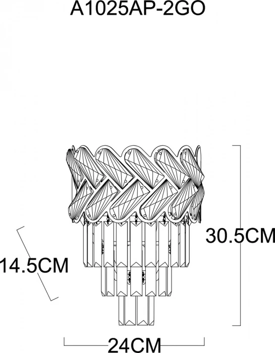 A1025AP-2GO Arte Lamp