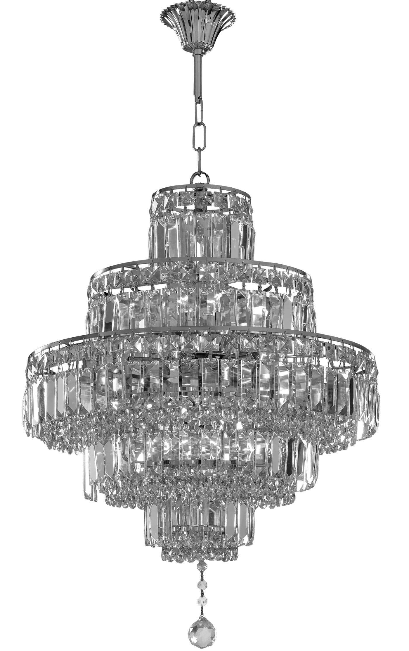 AS/2000/50/12 Crome Pendeloque Asfour Crystal