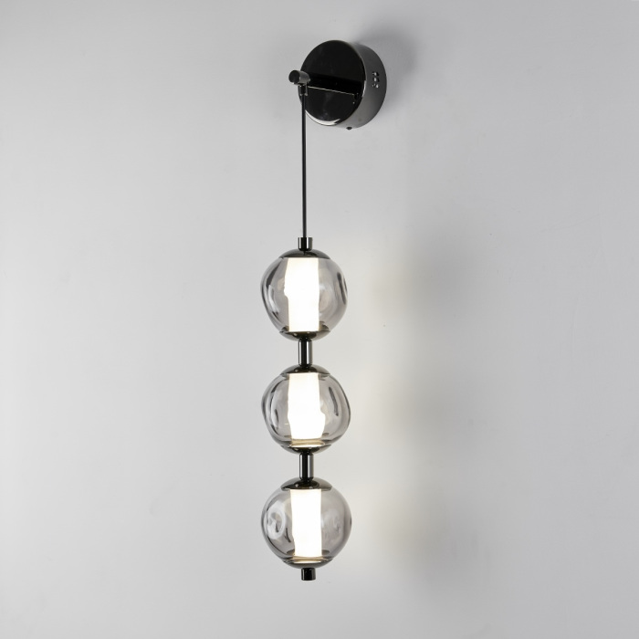 OB2437 pearl black/smoke Delight Collection