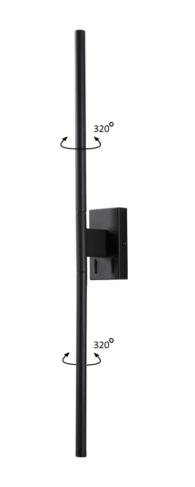 LARGO AP12W BLACK Crystal Lux