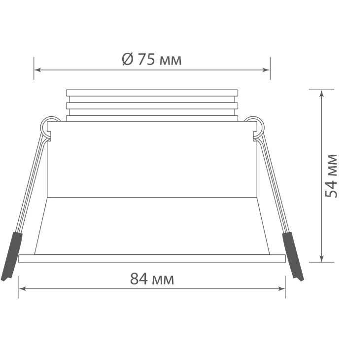 DL18901R7W1B50 Donolux