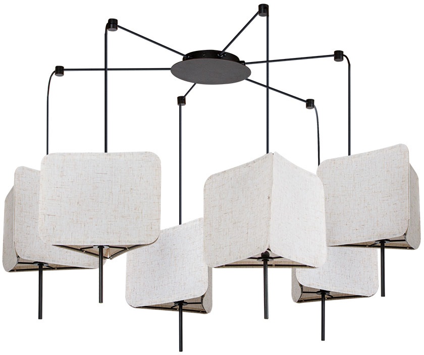 Подвесная люстра Trixie A7084SP-6BK Arte Lamp