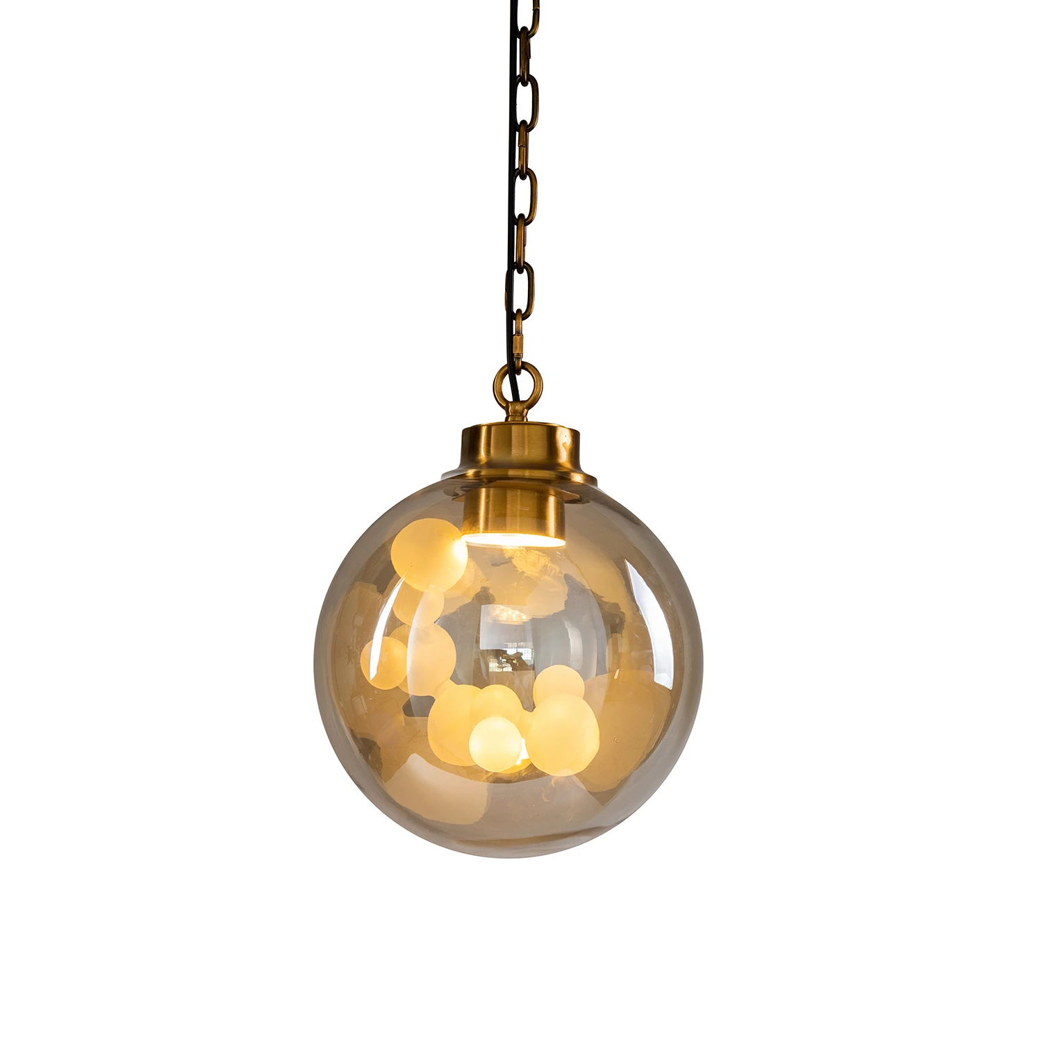KG1148P brass/amber Delight Collection