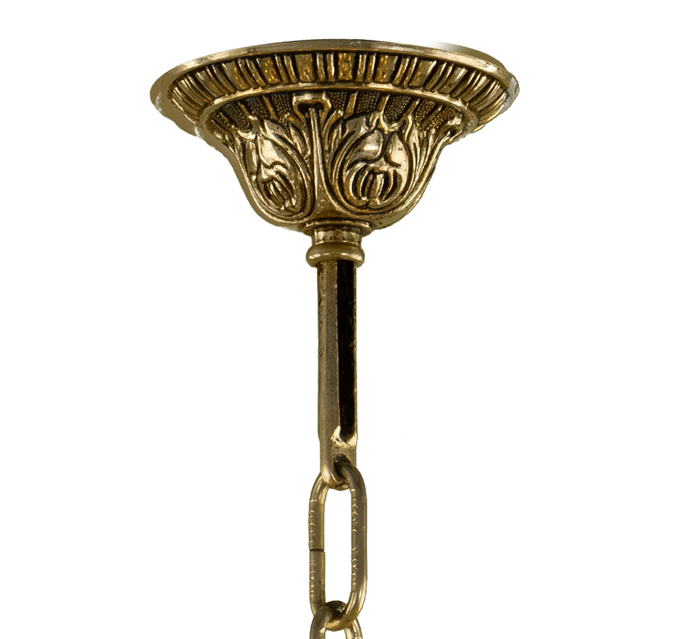 AS/903/60/24 Gold Ox.Baii & Basket Asfour Crystal