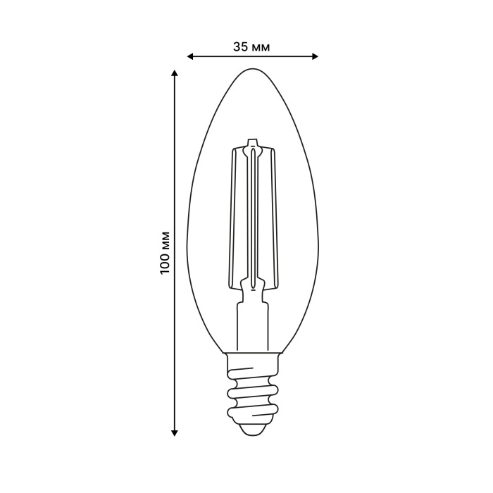 LED-C35-6W/4000K/E14/FR/DIM/SLF_