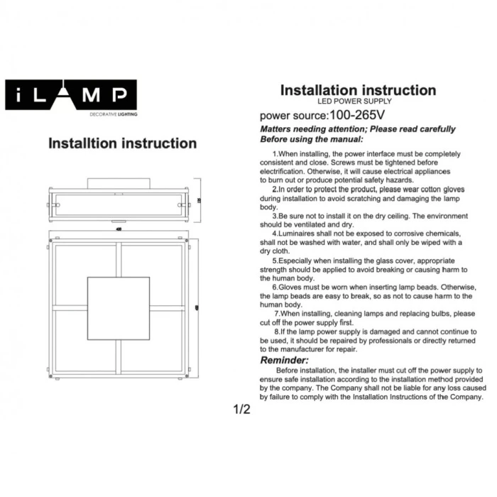 901X-4 CR iLamp