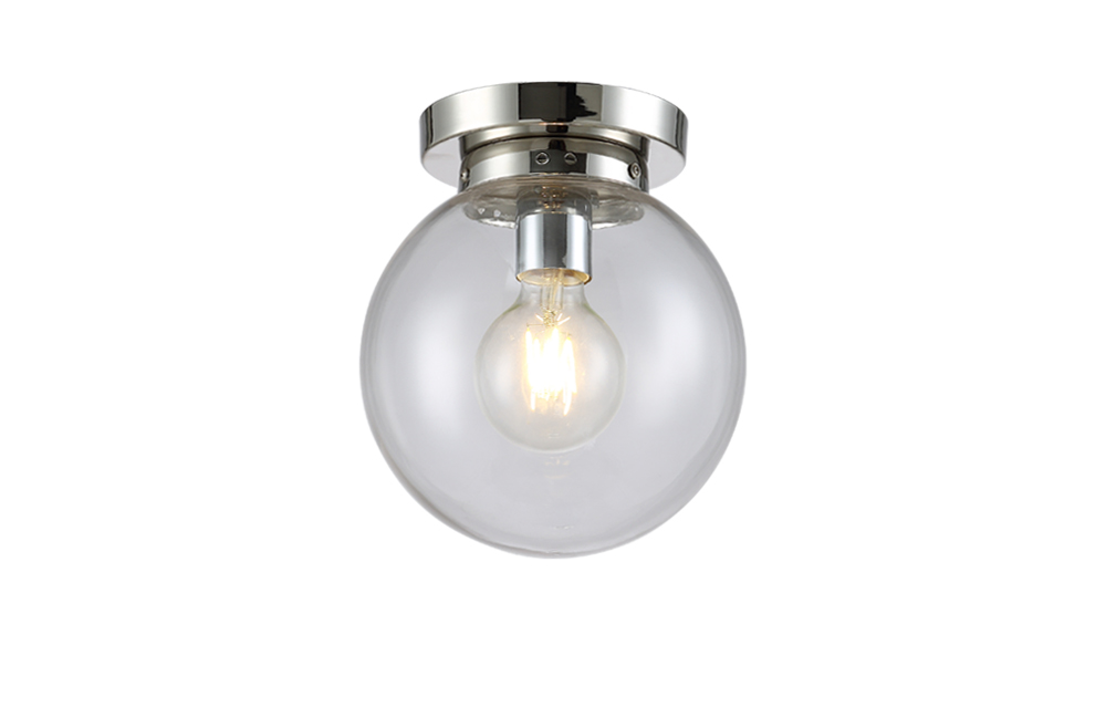 MARIO PL1 D200 NICKEL/TRANSPARENTE_