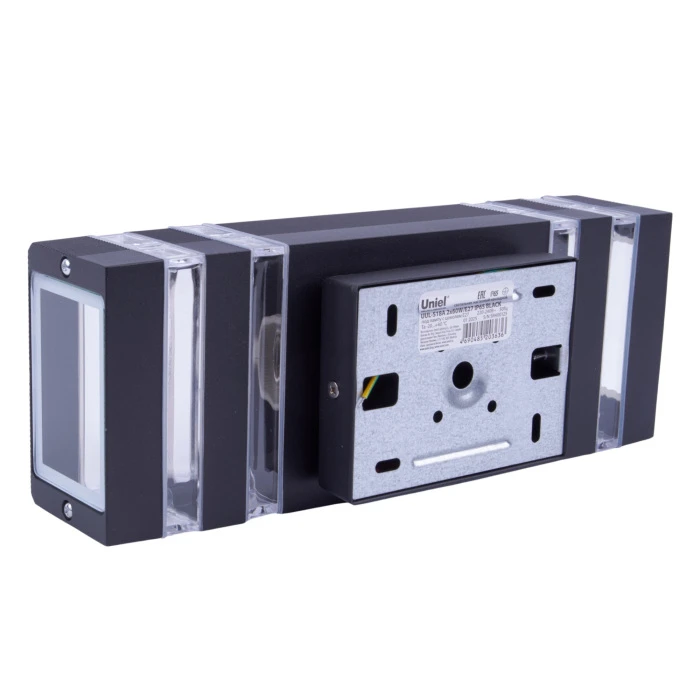 UUL-S18A 2x60W/E27 IP65 BLACK Uniel
