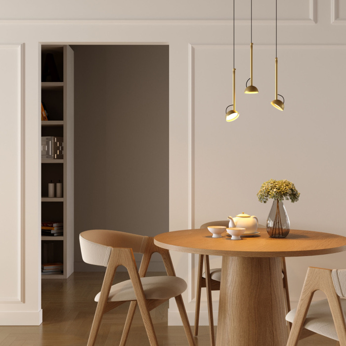 50313 LED 3000K латунь