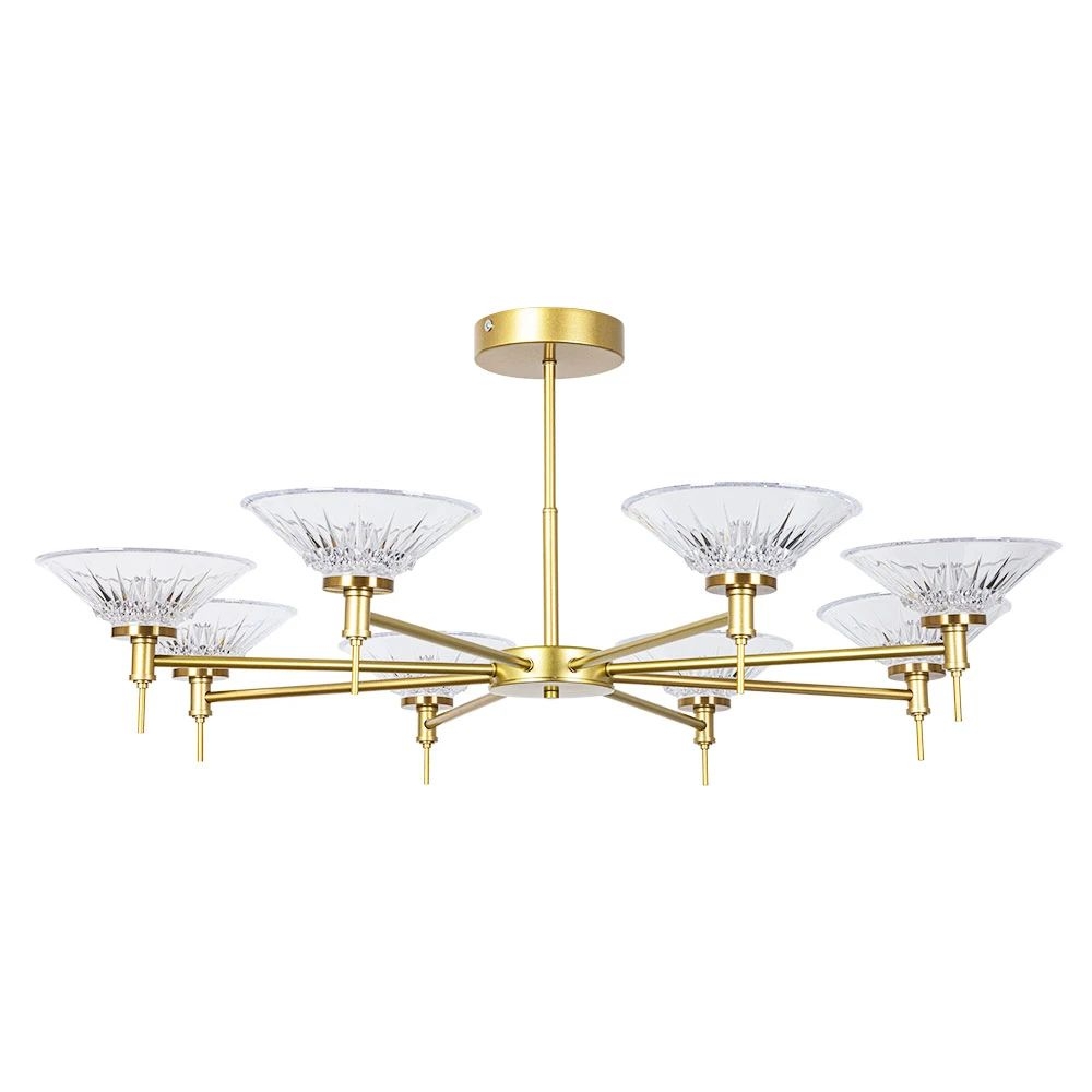 Потолочная люстра Alessia A2076PL-8GO Arte Lamp