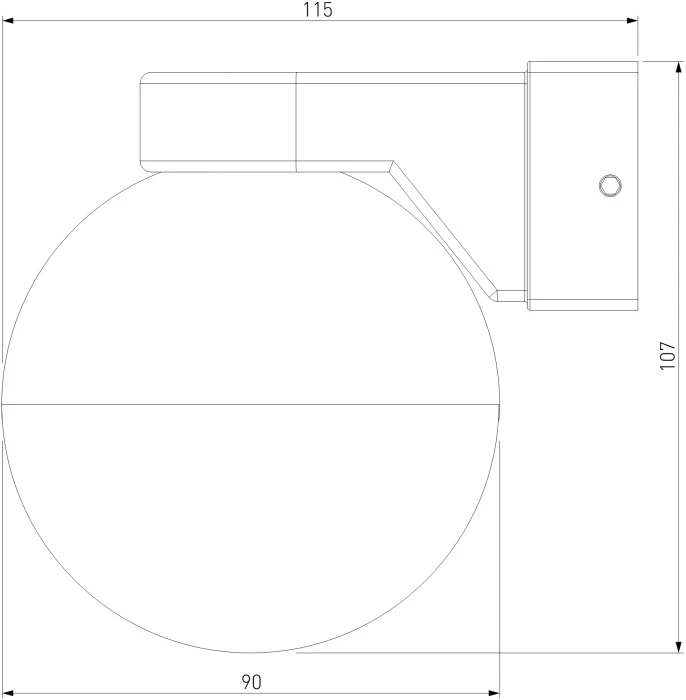 MRL 1028 черный Elektrostandard