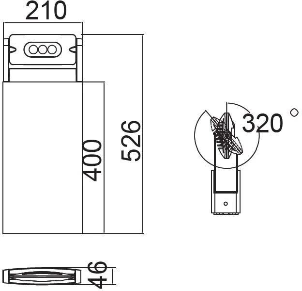 W6146S-1-526 Bl Oasis Light