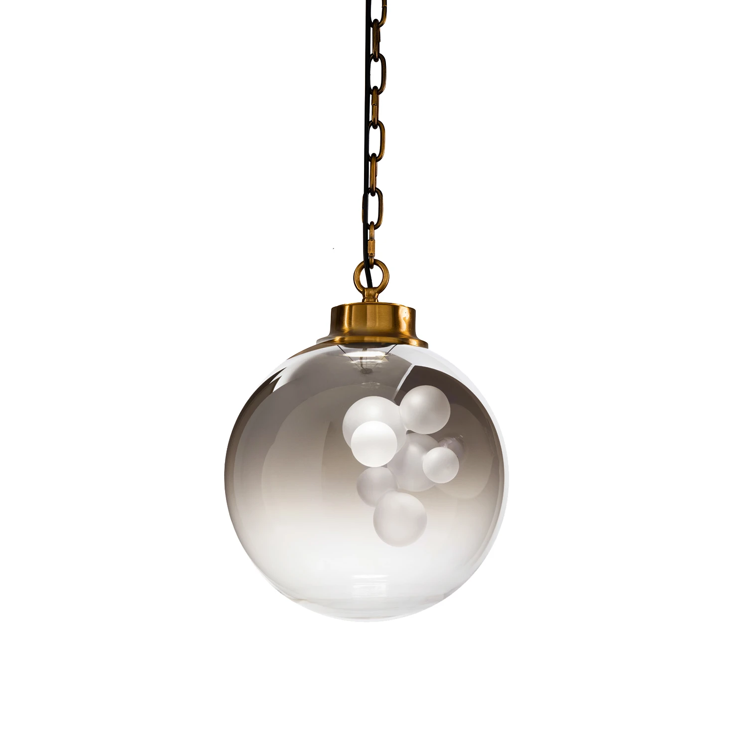 KG1148P brass/smoky Delight Collection