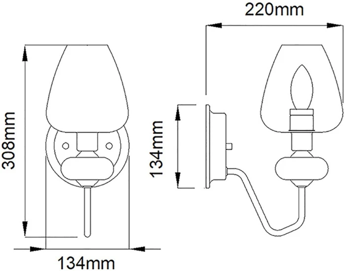 DL-ARMAND1-PN Elstead