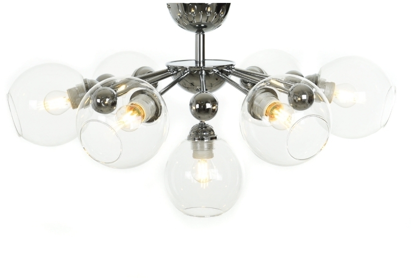 Потолочная люстра LDC 8040-7 CHR+PR Lumina Deco