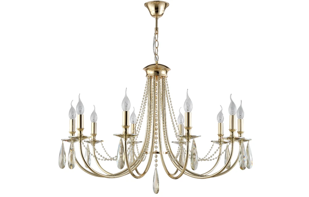 VICTORIA SP10 GOLD/AMBER Crystal Lux