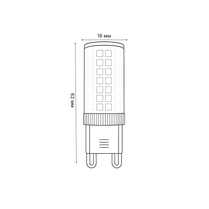 LED-JCD-7W/4000K/G9/CL/SLS_
