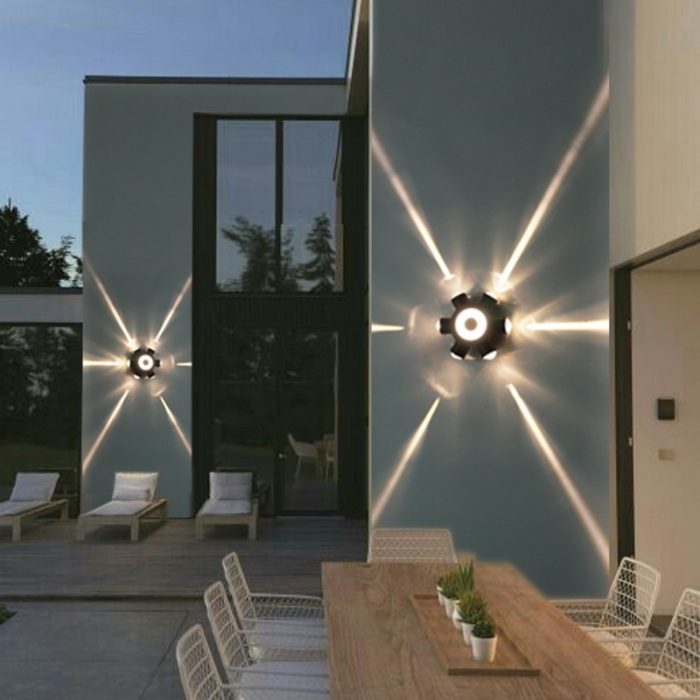 86973-9.2-007U LED2W+6*1W BK_