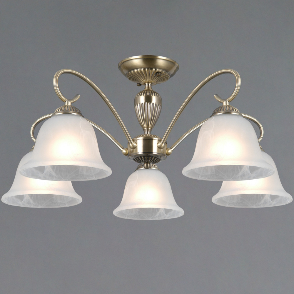 Потолочная люстра  IL0696-5ASQ-25 AB AREZZO ILLUMICO